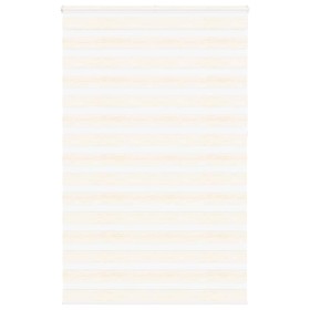 Estor cebra beige mármol tejido ancho 140,9 cm poliéster de , Persianas y estores - Ref: Foro24-4014712, Precio: 37,10 €, Des...