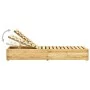 Green impregnated pine wood lounger by vidaXL, Loungers - Ref: Foro24-315400, Price: 117,88 €, Discount: %