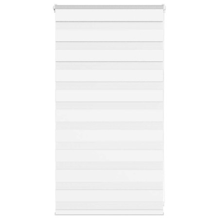 Estor cebra blanco 90x100 cm tejido ancho 85,9 cm poliéster de , Persianas y estores - Ref: Foro24-4014727, Precio: 21,16 €, ...