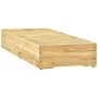 Green impregnated pine wood lounger by vidaXL, Loungers - Ref: Foro24-315400, Price: 117,88 €, Discount: %