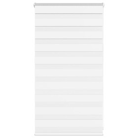 Estor cebra blanco 80x100 cm tejido ancho 75,9 cm poliéster de , Persianas y estores - Ref: Foro24-4014725, Precio: 19,70 €, ...