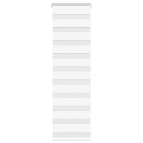Estor cebra blanco 50x100 cm tejido ancho 45,9 cm poliéster de , Persianas y estores - Ref: Foro24-4014719, Precio: 18,26 €, ...