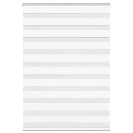 Estor cebra blanco 110x100 cm tejido ancho 105,9 cm poliéster de , Persianas y estores - Ref: Foro24-4014731, Precio: 24,93 €...