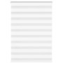 Estor cebra blanco 110x100 cm tejido ancho 105,9 cm poliéster de , Persianas y estores - Ref: Foro24-4014731, Precio: 24,93 €...