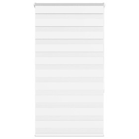 Estor cebra blanco 75x150 cm tejido ancho 70,9 cm poliéster de , Persianas y estores - Ref: Foro24-4014750, Precio: 28,50 €, ...