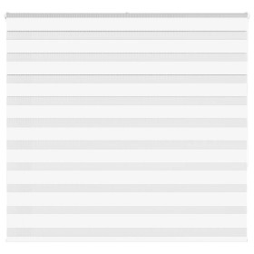 Estor cebra blanco 160x150 cm tejido ancho 155,9 cm poliéster de , Persianas y estores - Ref: Foro24-4014767, Precio: 41,48 €...
