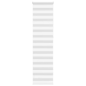 Estor cebra blanco 65x230 cm tejido ancho 60,9 cm poliéster de , Persianas y estores - Ref: Foro24-4014800, Precio: 25,07 €, ...