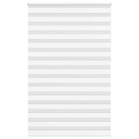 Estor cebra blanco 145x230 cm tejido ancho 140,9 cm poliéster de , Persianas y estores - Ref: Foro24-4014816, Precio: 37,10 €...