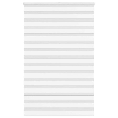 Estor cebra blanco 145x230 cm tejido ancho 140,9 cm poliéster de , Persianas y estores - Ref: Foro24-4014816, Precio: 37,10 €...