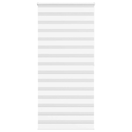 Estor cebra blanco 115x200 cm tejido ancho 110,9 cm poliéster de , Persianas y estores - Ref: Foro24-4014784, Precio: 36,15 €...
