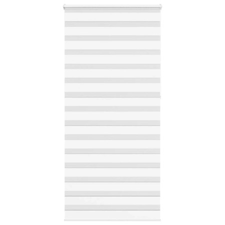 Estor cebra blanco 110x230 cm tejido ancho 105,9 cm poliéster de , Persianas y estores - Ref: Foro24-4014809, Precio: 31,19 €...