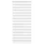 Estor cebra blanco 110x230 cm tejido ancho 105,9 cm poliéster de , Persianas y estores - Ref: Foro24-4014809, Precio: 31,19 €...