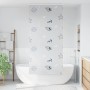 Estor enrollable para ducha casete tela 100x240 cm ancho 96 cm de , Persianas y estores - Ref: Foro24-4015012, Precio: 18,16 ...