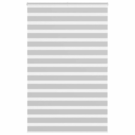 Estor cebra gris claro 140x200cm tejido ancho 135,9cm poliéster de , Persianas y estores - Ref: Foro24-4014477, Precio: 37,73...