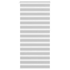 Estor cebra gris claro 95x230 cm tejido ancho 90,9 cm poliéster de , Persianas y estores - Ref: Foro24-4014494, Precio: 29,15...