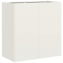Jardinera de acero laminado en frío blanco 80x40x80 cm de , Maceteros y jardineras - Ref: Foro24-860711, Precio: 127,28 €, De...