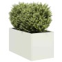 Jardinera de acero laminado en frío blanco 40x80x40 cm de , Maceteros y jardineras - Ref: Foro24-860732, Precio: 69,83 €, Des...
