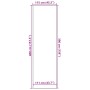 Felpudo negro 115x400 cm de , Felpudos - Ref: Foro24-4105566, Precio: 92,17 €, Descuento: %