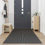 Felpudo a rayas negro y gris 115x300 cm de , Felpudos - Ref: Foro24-4105598, Precio: 81,47 €, Descuento: %