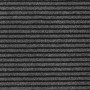 Felpudo a rayas negro y gris 115x300 cm de , Felpudos - Ref: Foro24-4105598, Precio: 81,47 €, Descuento: %