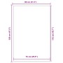 Felpudo azul 80x120 cm de , Felpudos - Ref: Foro24-4105572, Precio: 27,52 €, Descuento: %