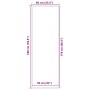 Felpudo antracita 60x180 cm de , Felpudos - Ref: Foro24-4105615, Precio: 32,68 €, Descuento: %