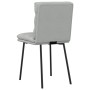 Sillas de comedor 4 unidades terciopelo gris claro de , Sillas de comedor - Ref: Foro24-3315382, Precio: 186,36 €, Descuento: %