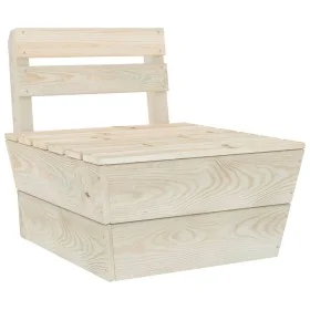 Central sectional pallet sofa made of impregnated fir wood by vidaXL, Modular outdoor sofas - Ref: Foro24-315633, Price: 57,6...