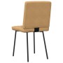 Sillas de comedor 4 unidades terciopelo marrón de , Sillas de comedor - Ref: Foro24-3315211, Precio: 167,11 €, Descuento: %