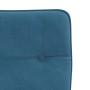 Sillas de comedor 4 unidades terciopelo azul de , Sillas de comedor - Ref: Foro24-3315419, Precio: 171,97 €, Descuento: %