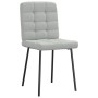 Sillas de comedor giratorias 6 uds terciopelo gris claro de , Sillas de comedor - Ref: Foro24-3315450, Precio: 257,91 €, Desc...