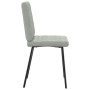 Sillas de comedor giratorias 6 uds terciopelo gris claro de , Sillas de comedor - Ref: Foro24-3315473, Precio: 251,03 €, Desc...