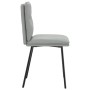 Sillas de comedor giratorias 6 uds terciopelo gris claro de , Sillas de comedor - Ref: Foro24-3315679, Precio: 259,55 €, Desc...