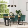 Sillas de comedor 4 unidades terciopelo verde oscuro de , Sillas de comedor - Ref: Foro24-3315205, Precio: 167,11 €, Descuent...