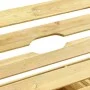 Green impregnated pine wood double lounger by vidaXL, Loungers - Ref: Foro24-315404, Price: 248,21 €, Discount: %