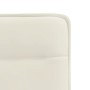 Sillas de comedor 6 unidades de terciopelo crema de , Sillas de comedor - Ref: Foro24-3315588, Precio: 255,88 €, Descuento: %