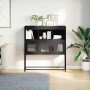 Aparador de acero laminado en frío negro 100,5x39x107 cm de , Aparadores - Ref: Foro24-853416, Precio: 114,72 €, Descuento: %