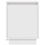 Mesilla de noche con luces LED blanca 38x34x50 cm de , Mesitas de noche - Ref: Foro24-861265, Precio: 45,77 €, Descuento: %