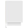 Mesilla de noche con luces LED blanca 38x34x50 cm de , Mesitas de noche - Ref: Foro24-861265, Precio: 45,77 €, Descuento: %