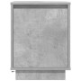 Mesilla de noche con luces LED gris hormigón 38x34x50 cm de , Mesitas de noche - Ref: Foro24-861271, Precio: 46,04 €, Descuen...
