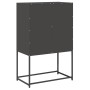 Aparador de acero negro 68x39x107 cm de , Aparadores - Ref: Foro24-853344, Precio: 96,55 €, Descuento: %