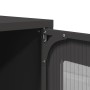 Aparador de acero negro 68x39x107 cm de , Aparadores - Ref: Foro24-853344, Precio: 96,55 €, Descuento: %