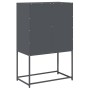 Aparador de acero gris antracita 68x39x107 cm de , Aparadores - Ref: Foro24-853346, Precio: 101,89 €, Descuento: %