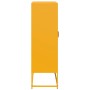Aparador de acero amarillo mostaza 68x39x123 cm de , Aparadores - Ref: Foro24-853359, Precio: 145,49 €, Descuento: %