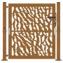 Puerta de jardín diseño con listón acero desgastado 105x105 cm de , Puertas de jardín - Ref: Foro24-4100984, Precio: 170,95 €...