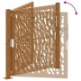 Puerta de jardín diseño con listón acero desgastado 105x105 cm de , Puertas de jardín - Ref: Foro24-4100984, Precio: 170,95 €...
