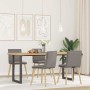 Sillas de comedor 4 unidades tela taupe de , Sillas de comedor - Ref: Foro24-3315361, Precio: 213,21 €, Descuento: %