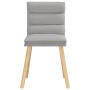 Sillas de comedor 6 uds tela gris nube de , Sillas de comedor - Ref: Foro24-3315672, Precio: 324,87 €, Descuento: %