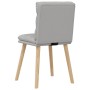 Sillas de comedor 6 uds tela gris nube de , Sillas de comedor - Ref: Foro24-3315672, Precio: 324,87 €, Descuento: %
