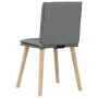 Sillas de comedor 6 unidades tela gris oscuro de , Sillas de comedor - Ref: Foro24-3315626, Precio: 318,41 €, Descuento: %